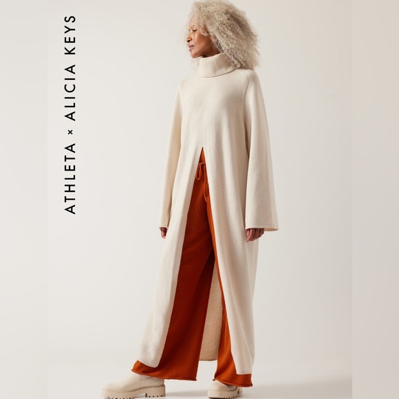 Athleta x Alicia Keys Free To Roam Wool/Cashmere Tunic - Picture 14 of 14